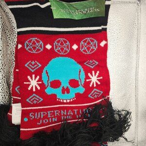 Supernatural Culturefly Fair Isle Scarf NWT